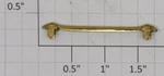 Lionel 257T-2 Brass Formed 1-3/4" Long Tender Handrail Fits 257T, 262T (12). Fixed Price $16.80.