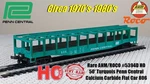 Rare Ahm/roco #5394D Ho 50' Turquois Penn Central Calcium Carbide Flat 806. Fixed Price $9.99.