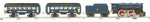 Mth 10-1294-1 Std. Gauge Tinplate No. 384 Steam Passenger Set W/PS2 Ln/box. Fixed Price $939.99.