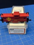 Con-cor Model Railroad Atsf 999827 Santa Fe Red Ext Vision Caboose Scale. Fixed Price $12.00.