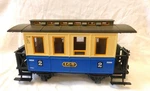 Lgb 3012 Scale (2ND) Class Blue & Cream, Passenger Coach Train Car Used. Fixed Price $23.99.