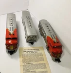 Vintage Lionel Gauge Santa Fe 2353 Locomotive Aba Set B+a Unpowered!. Fixed Price $249.99.