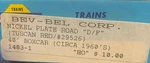 Bev-bel/athearn Ho 40' Boxcar Nickel Plate Road 29526 1483-1 Sw. Fixed Price $12.50.