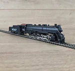 Mantua 318-12 Frisco Decapod Steam Locomotive & Tender 2-10-0 Black 1617 Ho. Fixed Price $182.74.