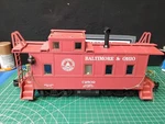 Aristocraft G-gauge Baltimore & Ohio C2509 Steel/long Caboose W/ Box 42109. Fixed Price $94.00.