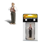 New Woodland Scenics Accents A2537 Figures Peter Pipe Puffer Scale. Fixed Price $24.99.