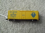 Vintage Scale Atlas Usa Delaware & Hudson 20059 Box Car. Fixed Price $18.00.