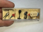 62 Film & Television Crew W/ Camera Lighting Ho Scale Preiser Painted Figures. Fixed Price $17.99.