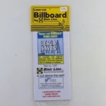 Blair Line 1507 Scale Laser-cut Billboard Jesus Saves. Fixed Price $16.80.