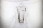 Vtg 90S Mens Spell Out Heavyweight Plante & Moran Crewneck Sweatshirt Gray Usa. Fixed Price $42.46.