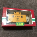 Lgb Colorado & Southern Bobber Caboose 4065 01 Model Train Box. Fixed Price $44.99.