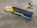 Kato Ho-scale Emd SDP40F Type -a At&sf #5267 Precision Railroad Model. Fixed Price $100.00.
