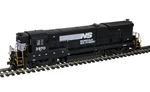 Atlas 10004699 Ho Norfolk Southern Silver B23-7 Low Nose Diesel Locomotive #3970. Fixed Price $179.99.