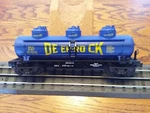 K-line Deep Rock Classic Triple Dome Tank Car W/ Die Cast Chassis (mth Lionel). Fixed Price $39.95.