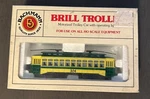 Vintage Bachmann Ho Scale Trolley Philadelphia Rapid Transit Brill #304 Untested. Fixed Price $44.99.
