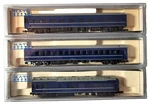 Scale Kato Japanese 3-PASSENGER Car Set (rapido Couplers + Metal Wheels) #2. Fixed Price $79.99.