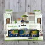 Everearth Wooden Recycling Train Curved Track Water Tower Eco-friendly Lot Of 4. Fixed Price $50.00.