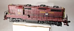 Life-like Ho Lehigh Valley 303 GP18 Diesel Locomotive Brown, Track Tested. Fixed Price $45.00.