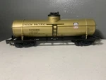 Aristocraft ART-41308 Union Pacific Single Dome Tank Car. Fixed Price $75.00.