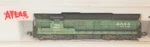 Atlas Scale Emd Sd 7 #4516 Burlington Northern Road #6022 - Tested. Fixed Price $85.00.