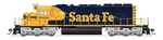 Broadway Limited 6775 Ho Emd SD40-2 Atsf #5056 P4 Yellow Bonne. Fixed Price $326.99.