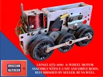 Lionel No. 675-100 Motor Assembly E-unit Drive Rods: Refurbished Tested Runs ++. Fixed Price $80.00.