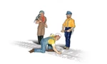 Woodland Scenics A2542 G-scale Spike Neil & Ty, Track Workers, Hand Painted. Fixed Price $31.31.