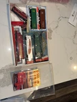 Mehano Ho Scale Train Set, Locomotive And 6 Cars. Fixed Price $125.00.