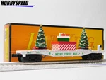 Mth Railking Christmas Flatcar With Lighted Trees O Gauge 30-76944 New. Fixed Price $98.84.