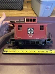 Electric Train Artisto Craft G Scale Atsf Sante Fe Bobber Caboose Untested. Fixed Price $6.00.