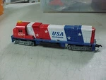 Tyco Ho Scale Usa Express Diesel Locomotive 4301 Red, White & Blue. Fixed Price $35.00.