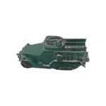 Auburn Green Rubber Wwii Half Track Military Truck Tank Usa Vintage #652 - 5.5. Fixed Price $14.99.