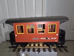 Lgb (lehmann-gross-bahn) 3107 Model Railroad Passenger Car Scale. Fixed Price $60.00.