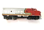 Playart Ho Scale Diesel Engine Santa Fe - Works!. Fixed Price $24.99.