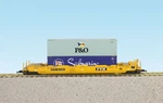 Usa Trains R17102 G Ttx Intermodal Car With Containers #2. Fixed Price $237.39.
