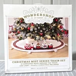 Wondershop Christmas Mist Series Train Set Real Steam - Led Light Plays Music. Fixed Price $34.99.