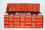 Lgb Scale 4063 Wood Box Car With Brakeman Hut #16818 1:22.5. Fixed Price $129.99.