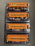 Mth 10-1106 Orange Standard Gauge 4-CAR 400 Series Passenger Set. Fixed Price $550.00.