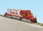 Usa Trains G Scale SD40-2 Diesel Locomotive R22316 Santa Fe Warbonnet Red/silver. Fixed Price $539.00.