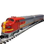 Lgb 20570 20582 Santa Fe F7 A+b Diesel Loco Set Sound Gauge 019. Fixed Price $2200.00.