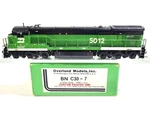 Overland Omi Bn Ge C30-7 Burlington Northern #5012 Ho Brass Model #5724.1 Dcc. Fixed Price $999.95.