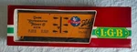 Lgb 4074-Z02 Union Refrigerator / Schlitz Reefer Car. Fixed Price $50.00.