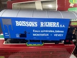 Lgb Scale Boxcar 4029 Boissons Riviera S.a. Montreux Vevey Original. Fixed Price $65.00.