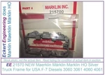 New 215700 Rklin Ho Truck Frame For 3060 3061 4060 4061 Locomotives. Fixed Price $7.02.