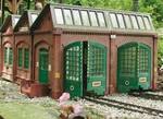 Piko Scale New 2026 Sonneberg Loco Shed Engine House Building Kit 62001. Fixed Price $357.59.