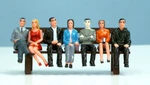 Usa Trains R310 Passenger Sitting Set #1 (7 Different Seated Figures). Fixed Price $14.95.