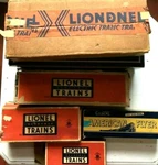 Lionel Empty Box Lot Of 6, 2343C, 760, 151 Semaphore, 521 Car, Gilbert Af. Fixed Price $140.00.