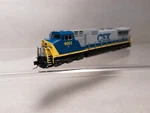 Custom Numbered #9052 C44-9W Kato Scale Csx Locomotive Motor Runs 9V Tested. Fixed Price $99.00.