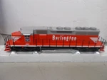 Athearn Cb & Q - Colorado Southern SD40 Locomotive # 883 Dcc Plug Ho Scale. Fixed Price $120.00.