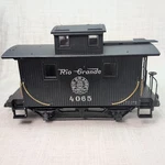 Lgb Scale Train Black 4065 Rio Grande Caboose Royal Gorge Moffat Tunnel. Fixed Price $26.99.